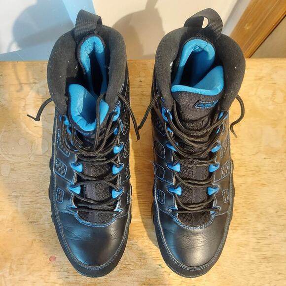 Air Jordan 9 (2012) Men\'s US 10.5 Black Bottom Photon Blue Basketball Shoes main image 5